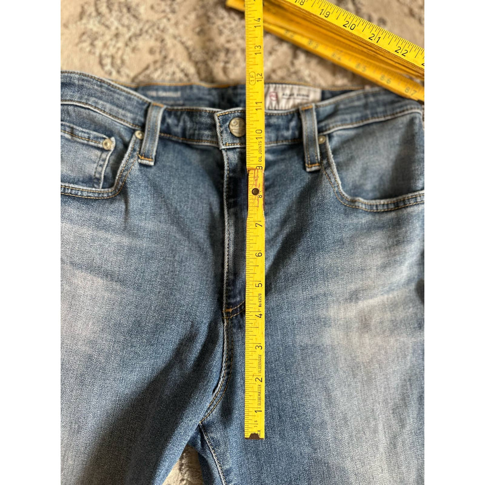 AG - ED Women's The Isabelle High-Rise Straight Crop Jeans Sz30 - Picture 8 of 10